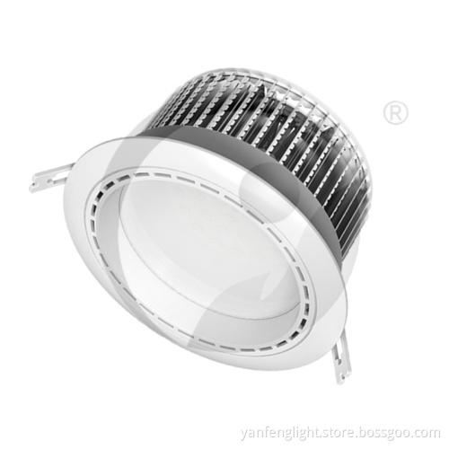 Fin Aluminium LED Ceiling, Recessed Downlight Lamps